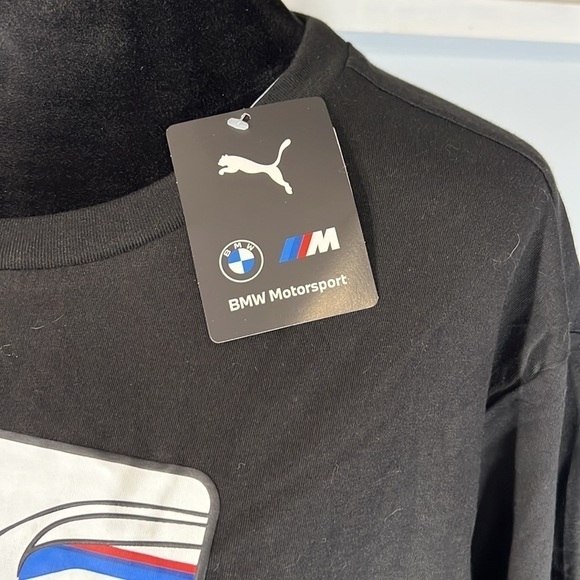Puma BMW M Motorsport Statement Graphic Men's T-shirt 533322 Sz XL Cotton BNWT - Picture 3 of 6